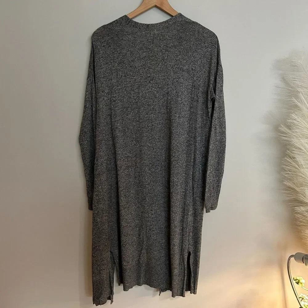 Old Navy Long-Line Open-Front Sweater - Grey
